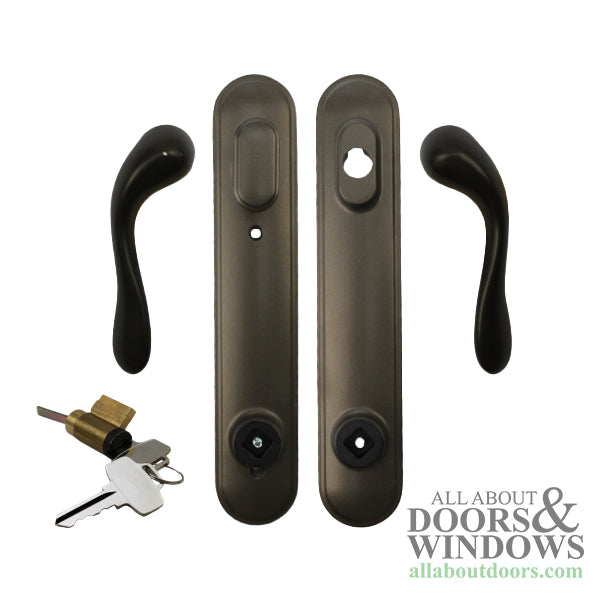 Trilennium Active Keyed Lock Trim – Traditional, Victorian Bronze (Blemished)