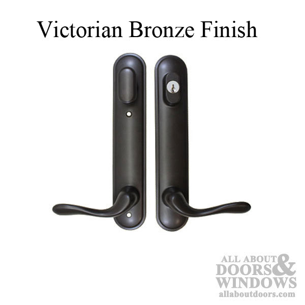 Trilennium Active Keyed Lock Trim – Traditional, Victorian Bronze (Blemished)