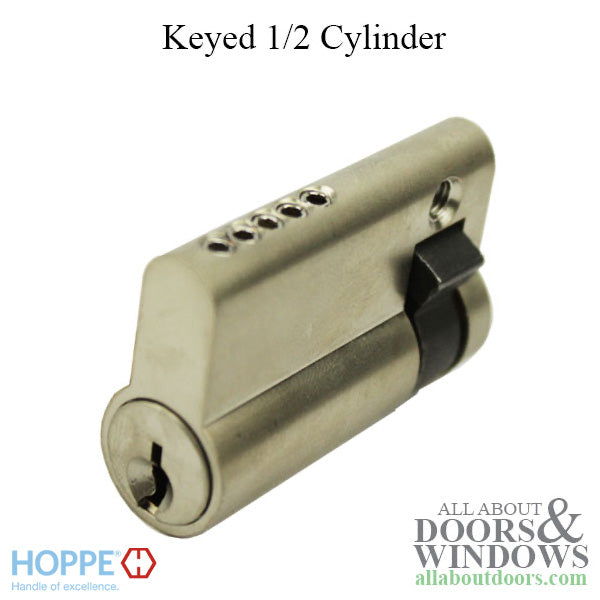 50mm Keyed Half Cylinder – 40/10mm Configuration