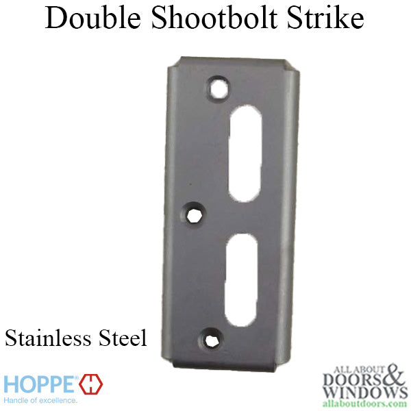 Hoppe Double Shootbolt Strike for Multipoint Doors