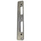 Amesbury P2000 Adjustable Latch and Deadbolt Strike Plate – Curved Lip, Stainless Steel