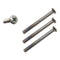 Hoppe Handle Screws – M5 x 70mm, Antique Nickel / Dark Bronze Metallic, 3 Pack