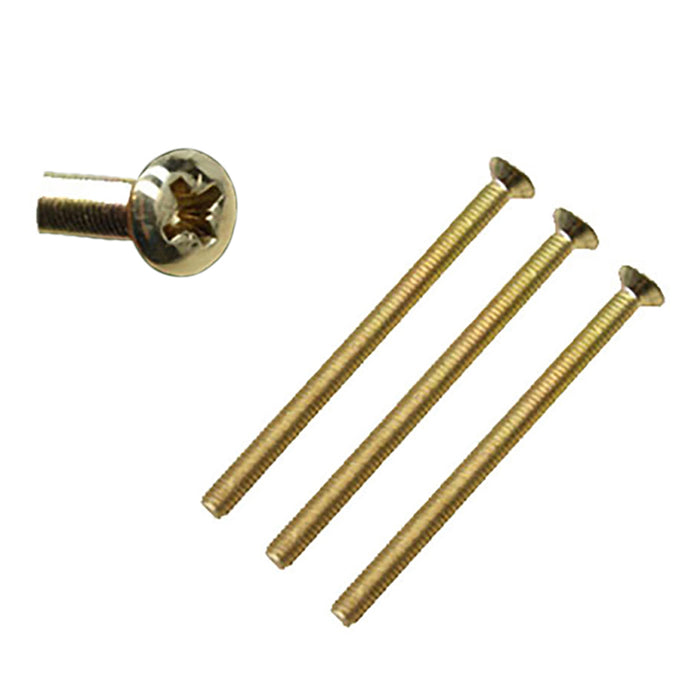Hoppe Backplate Screw Pack – M5 x 65mm, Dark Metallic Bronze