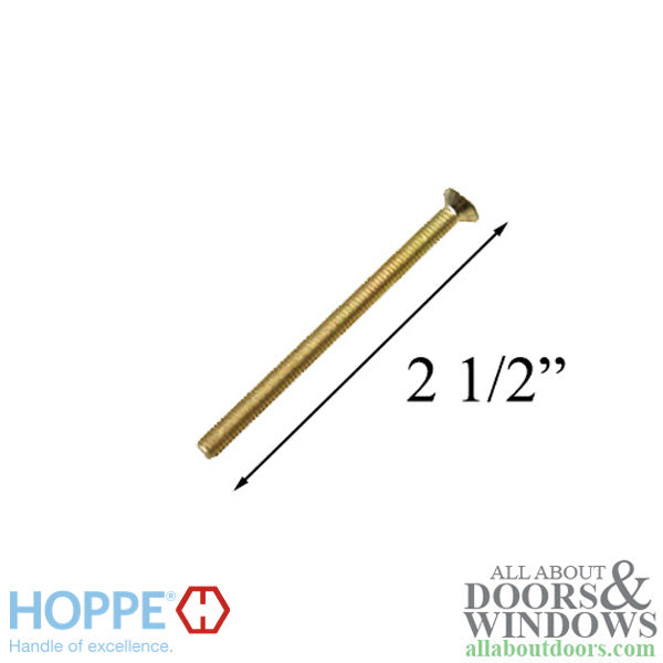 Hoppe Backplate Screw Pack – M5 x 65mm, Dark Metallic Bronze