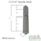 Hoppe HLS7 Solid Spindle with Groove – 68mm Length