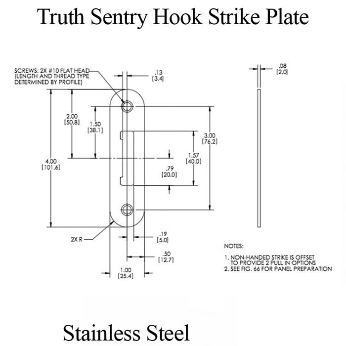Truth Remote Hook Strike – 4" Length