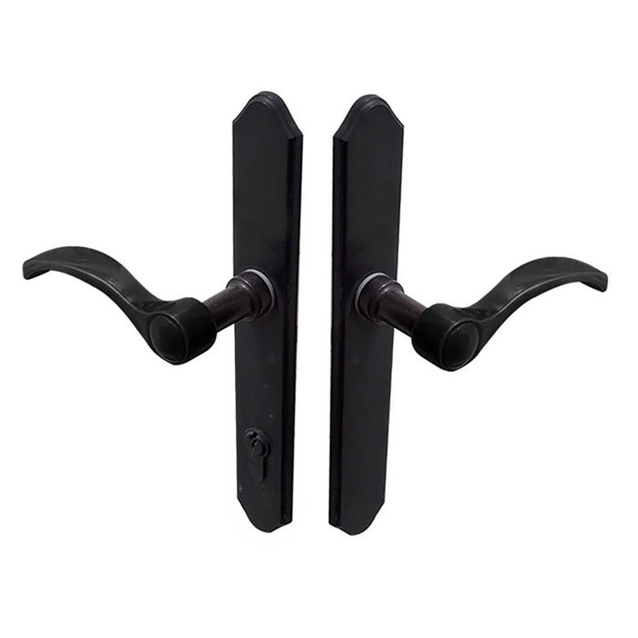 Dummy Pair Escutcheon Set with Handles – 7-7/8" Mounting Hole Spacing
