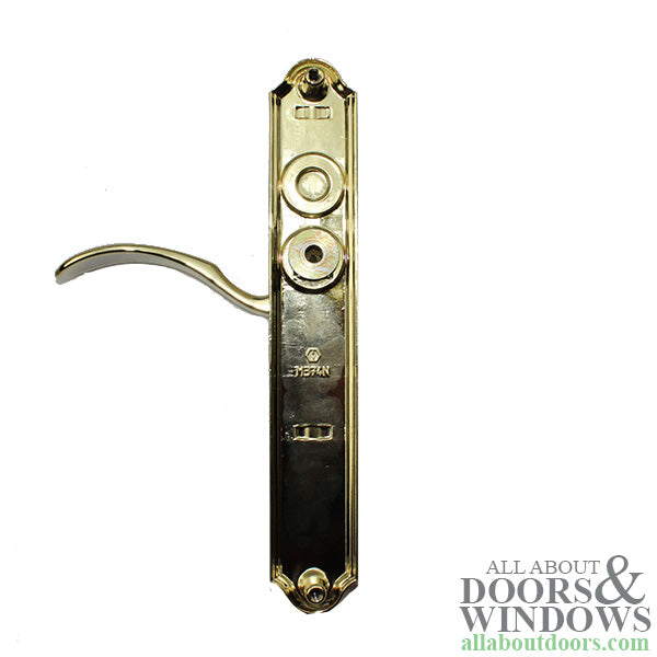 Hoppe Munchen Single Fixed Dummy Lever – Left Hand, Resista Brass