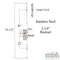 Rockwell Sentinel Multipoint Lock for 8' Doors – 60mm Backset, 133mm PZ, Tongue Version
