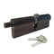 AGB Euro Profile Cylinder with Tang – 45/45, No Thumb Turn