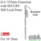 GU Ferco Top Rhino Hook Extension for Doors Over 8' – 20-43/64" Length