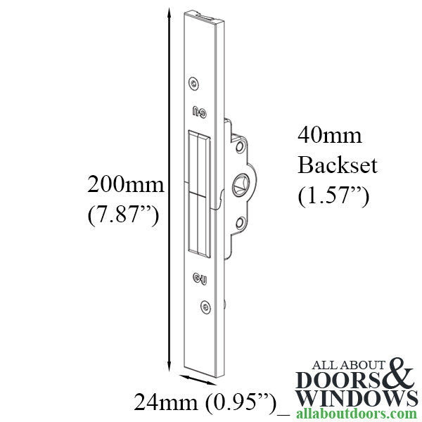 GU ALU-JET 06 Insertable Gearbox – 40mm Backset