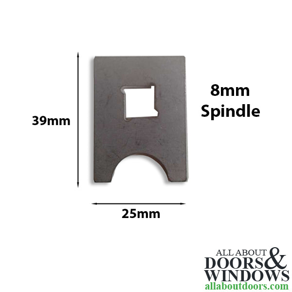 Fixing Plate for Handleset – Dummy Conversion