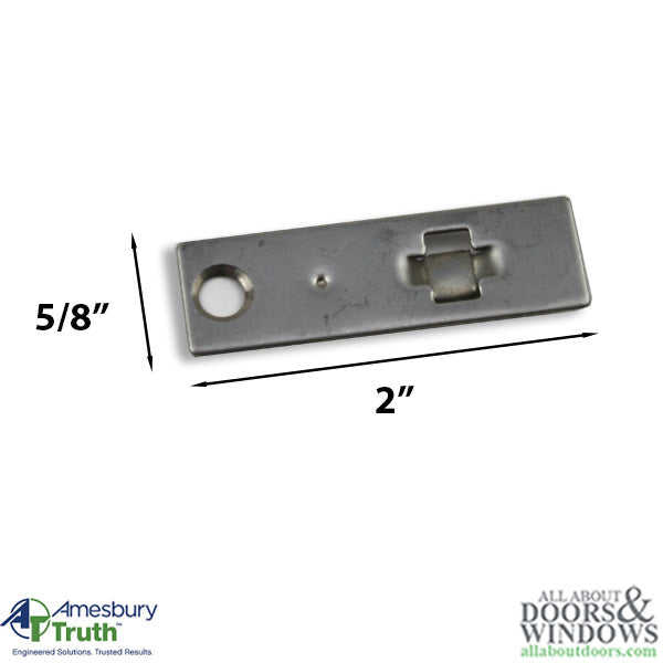 Amesbury P2000 Slide Clip – Stainless Steel