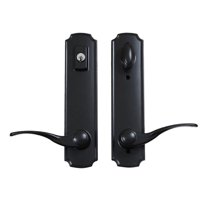 Pella Eclipse Handleset with Kwikset SmartKey for Trilennium Multipoint Lock – 6" Spacing