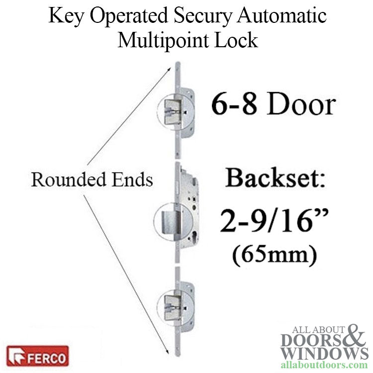 GU Secury Automatic Multipoint Lock for 6' 8