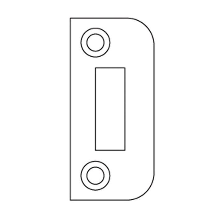 Hoppe Shootbolt Strike for Single or Double Doors – Stainless Steel