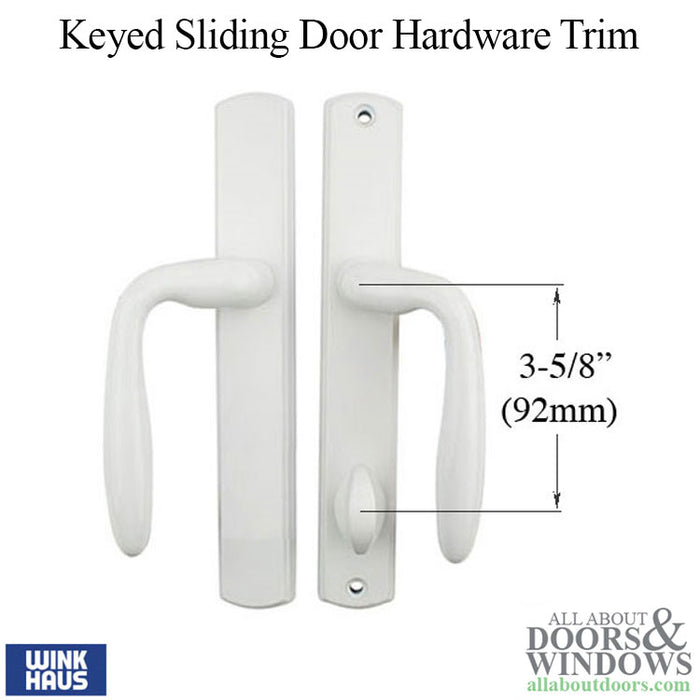 Winkhaus Botticelli Sliding Door Handle Set – Keyed, Right Hand