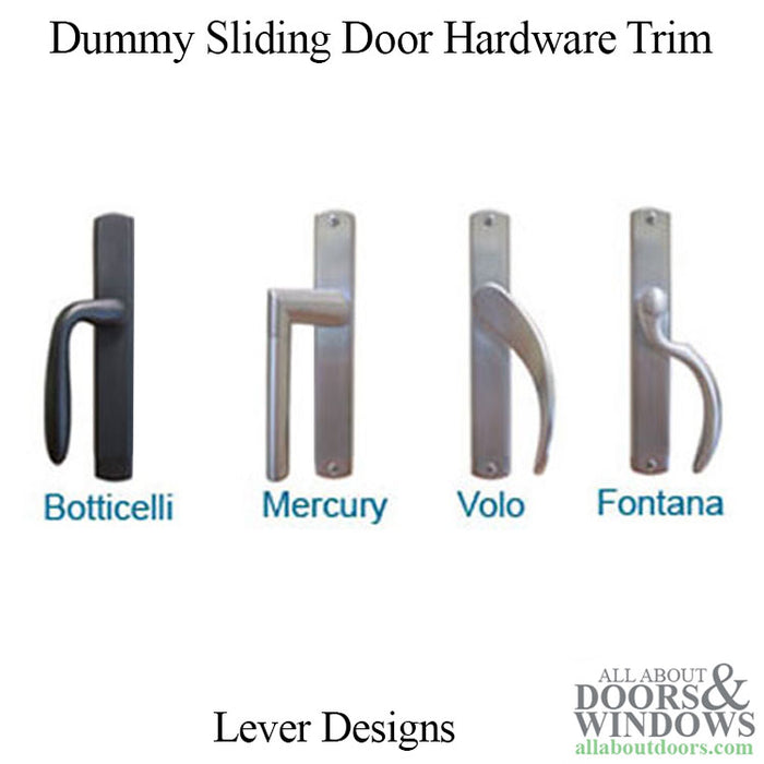 Winkhaus Botticelli Dummy Trim for Sliding Patio Doors – Right Hand