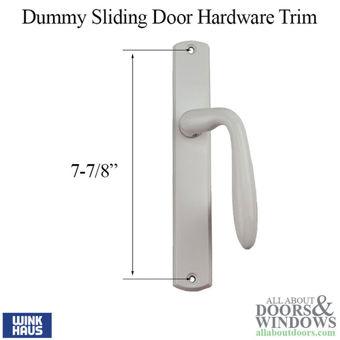Winkhaus Botticelli Dummy Trim for Sliding Patio Doors – Right Hand