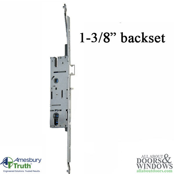 Multipoint Lock Gearbox – 92mm PZ, Stainless Steel