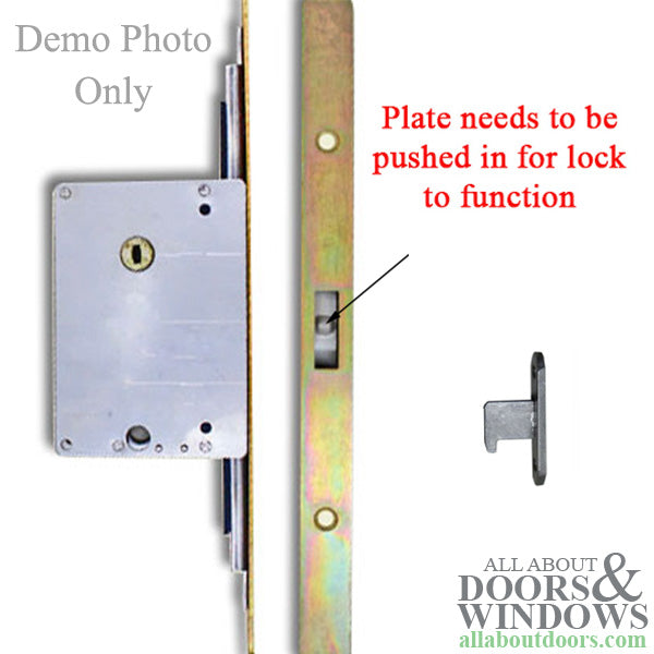 Sentinel Multipoint Sliding Door Lock – 45mm Backset, Radius Ends