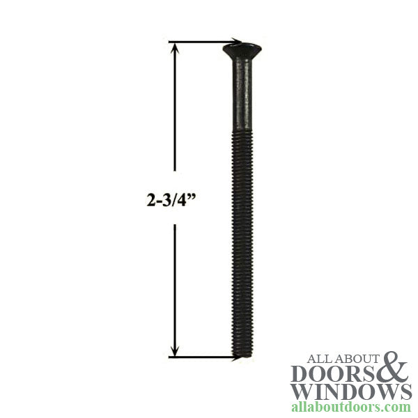 Hoppe Backplate Screw Pack – M5 x 70mm, Black, for 2-3/8" Doors