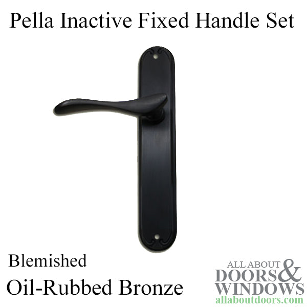 Inactive Handle Set – Right Hand, Oil Rubbed Bronze (Blemished)