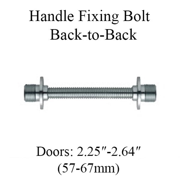Hoppe Pull Handle Fixing Bolt – BS-501/B, 2-1/4" to 2-5/8" Door Thickness