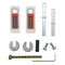 Hoppe HLS7 Active Parts Pack for 2-1/4" Doors