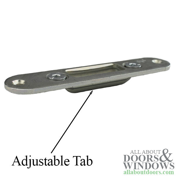 Hoppe Swing Hook Adjustable Strike – Stainless Steel