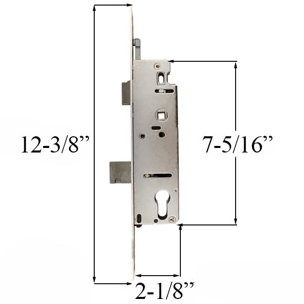 Hoppe Single Point Lock HLS9350 – 35mm Backset, 1" Deadbolt