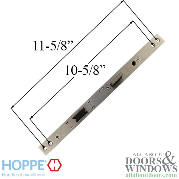 Hoppe Single Point Lock HLS9350 – 35mm Backset, 1" Deadbolt