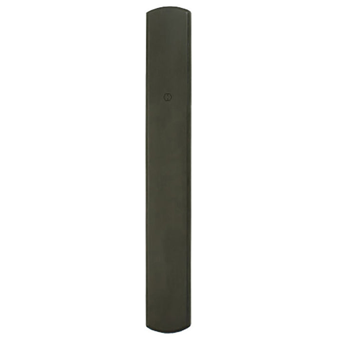 Hoppe M216N Narrow Exterior Backplate – Oil Rubbed Brass