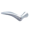 Hoppe Receiver Handle for Quick-Fit Connection – Left Hand, Brushed Chrome