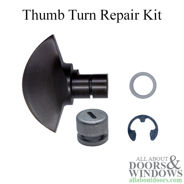 Emtek Thumb Turn Kit for Multipoint Lock Trim – Bronze