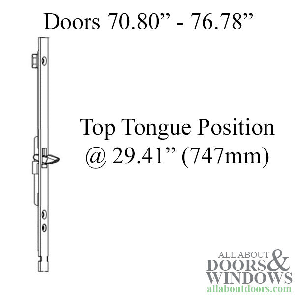 Hoppe HLS2000 Top Extension – 29.41" Tongue, 35.06" Length