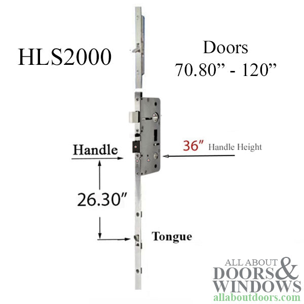 Hoppe HLS2000 Top Extension – 29.41" Tongue, 35.06" Length