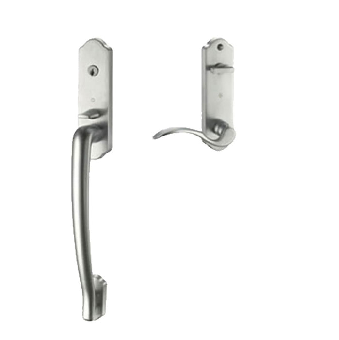 Hoppe Munchen HLS2000 Traditional Entrance Handle Set – Right Hand, 92mm PZ