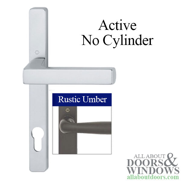Hoppe Toulon Active Handleset – 92mm PZ, Rustic Umber