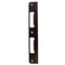 Hoppe Latch & Deadbolt Strike – 45mm Backset, Matte Black