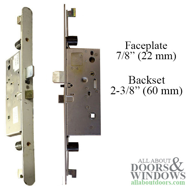 Active Multipoint Lock with Concealed Shootbolts – 60mm Backset, 22mm Faceplate