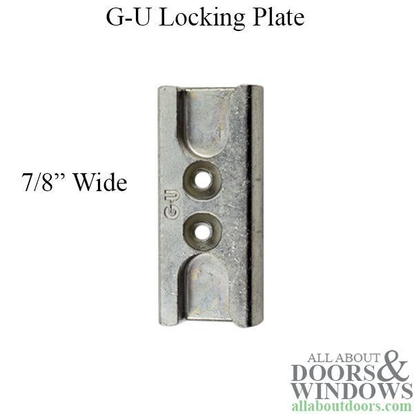 Euro Rebate Locking Plate – 2-1/8" Length