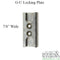 Euro Rebate Locking Plate – 2-1/8" Length