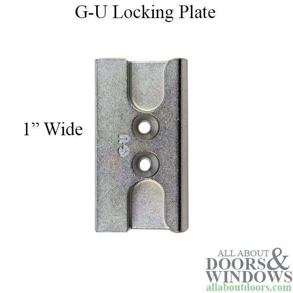 Euro Rebate Locking Plate – 30x8, 2-1/8" Length