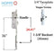 Hoppe HLS9000 Multipoint Lock – 35mm Backset, 20mm Faceplate, Tongue Version