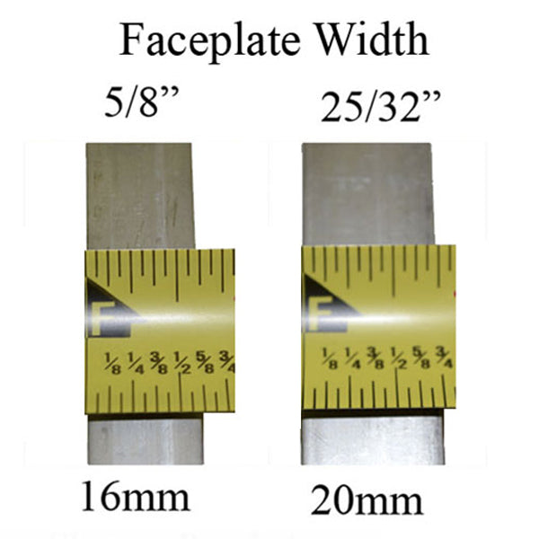 Hoppe HLS9000 Multipoint Lock Tongue Version – 45mm Backset, 20mm Faceplate, 36" Handle Height