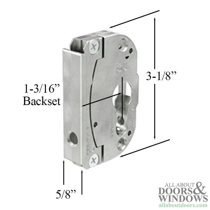 GU Tilt & Turn Lock Case – 30mm Backset