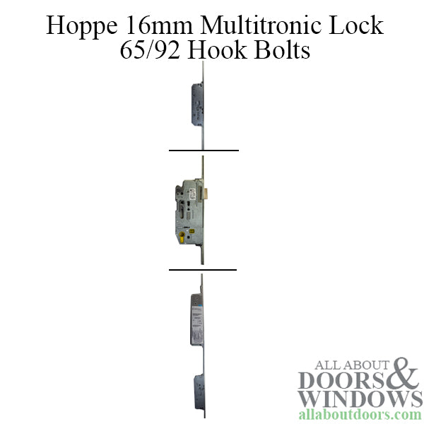 Hoppe/FUHR Electronic Multipoint Lock – Multitronic, 65mm Backset
