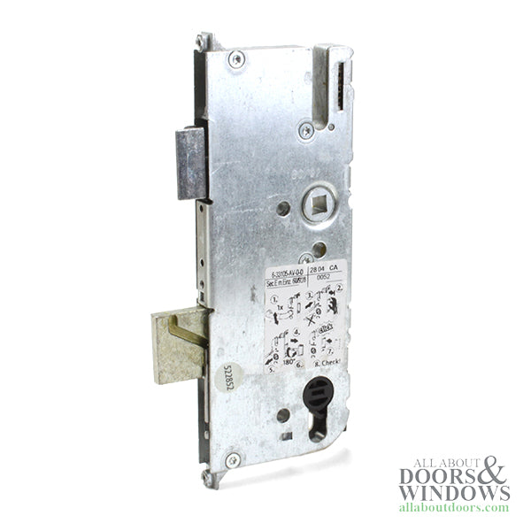GU Secury Europa Mortise Lock Body – 60mm Backset, 92mm PZ, American Cylinder